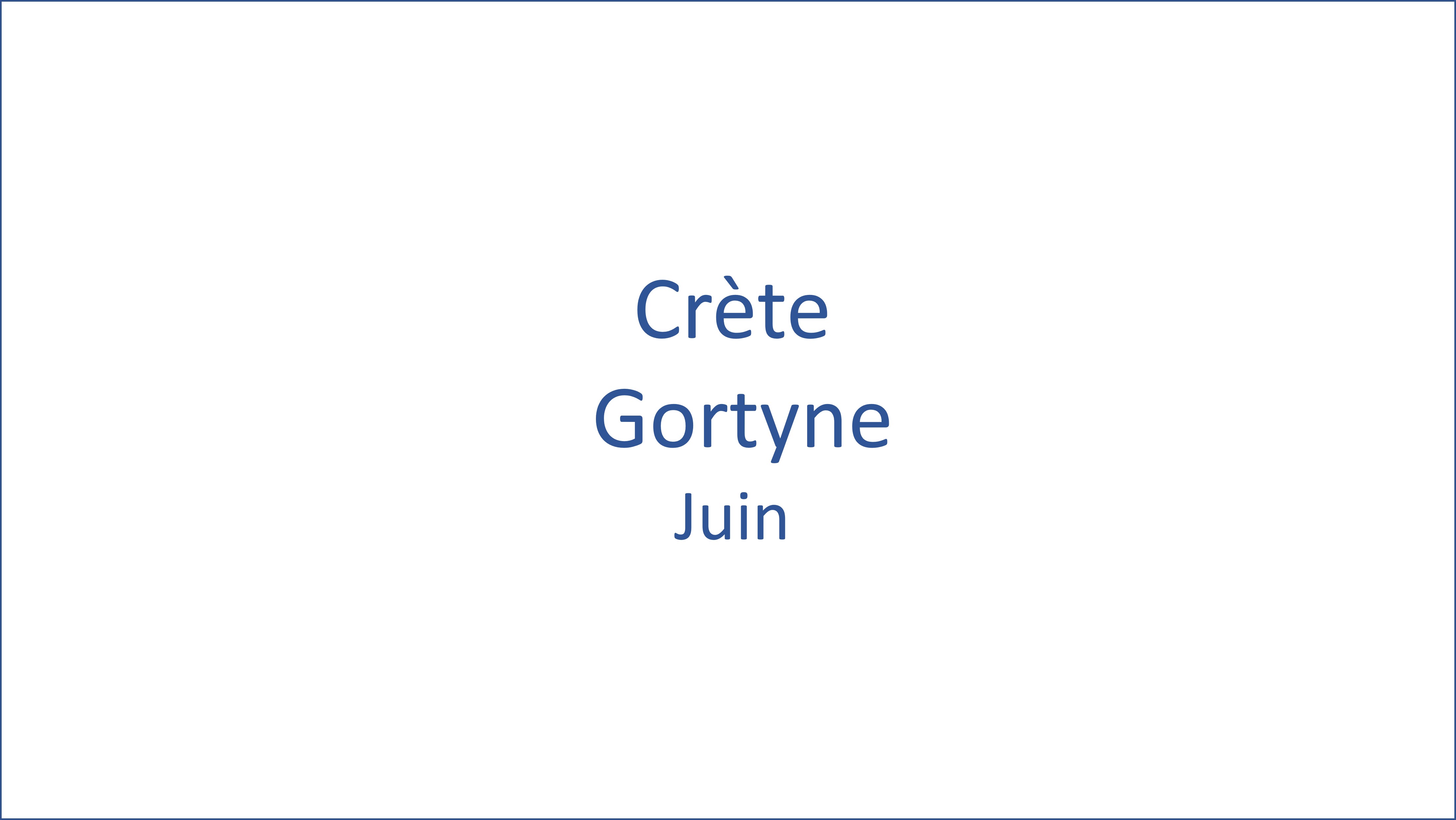 Crete - Gortyne 06/2023